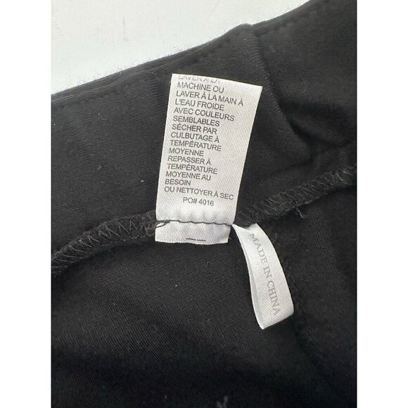 Amanda + Chelsea Point Knit‎ Ankle Slim Pants Size 2 Black Grunge Goth Lagenlook - Picture 9 of 10